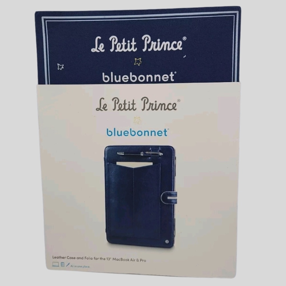 Bluebonnet Special Edition Executive 13" Le Petit Prince  Leather MacBook Sleeve